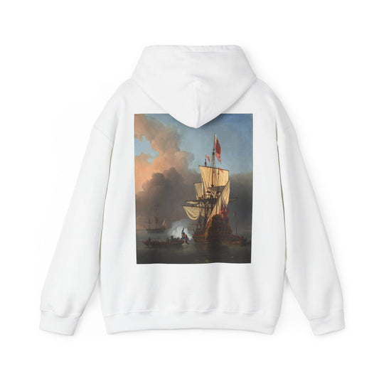 [PREORDER] An English Warship Firing A Salute