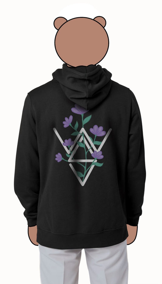 The Purple Flower Hoodie